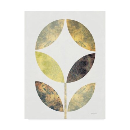 Trademark Fine Art Michael Mullan 'Golden Flower Ii' Canvas Art, 18x24 WAP08676-C1824GG